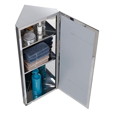 Renovators Supply Infinity Corner Medicine Cabinet 